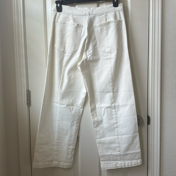 NWT Madewell Emmett Wide-Leg Welt pocket edition Jeans Tile White size 29 FLAW - Picture 9 of 14